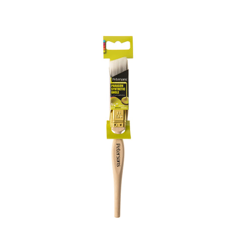 Petersons Paragon Synthetic Angle Paint Brush 0.75 inch