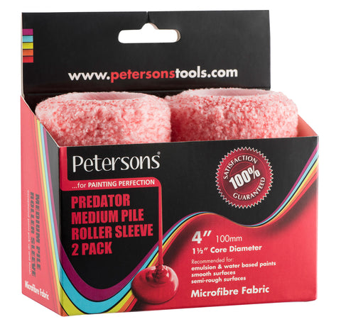 Petersons Predator Microfibre Sleeve 12mm 4 inch x 1.5 inch