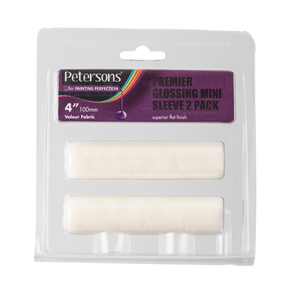 Petersons Premier Glossing Mini Sleeve 5mm 4 inch Twin Pack